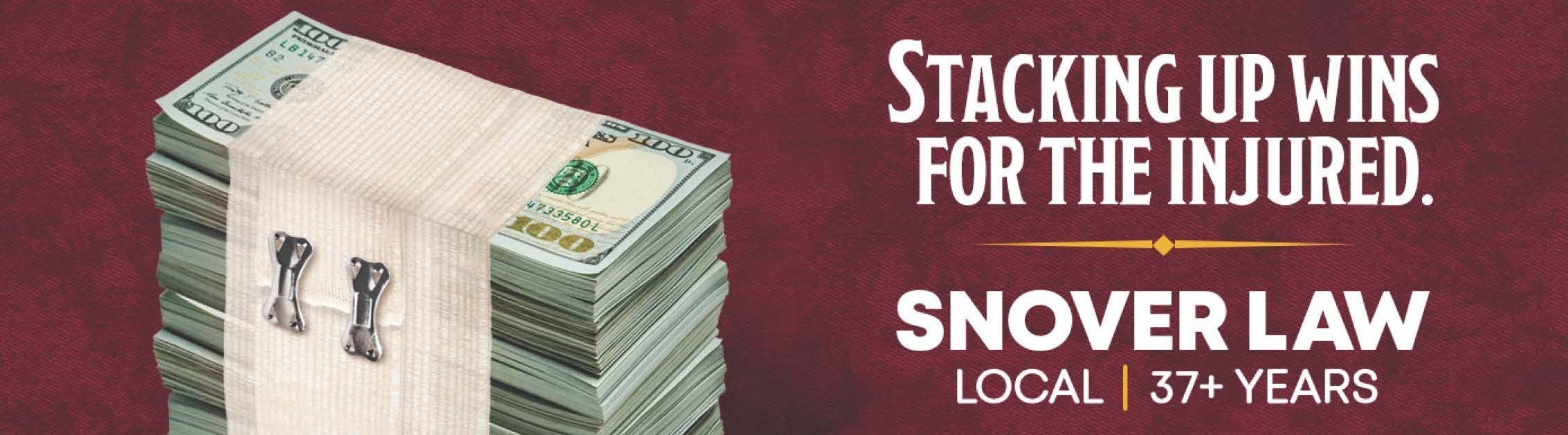 Home 5 Snover Law - Stacking Up Wins